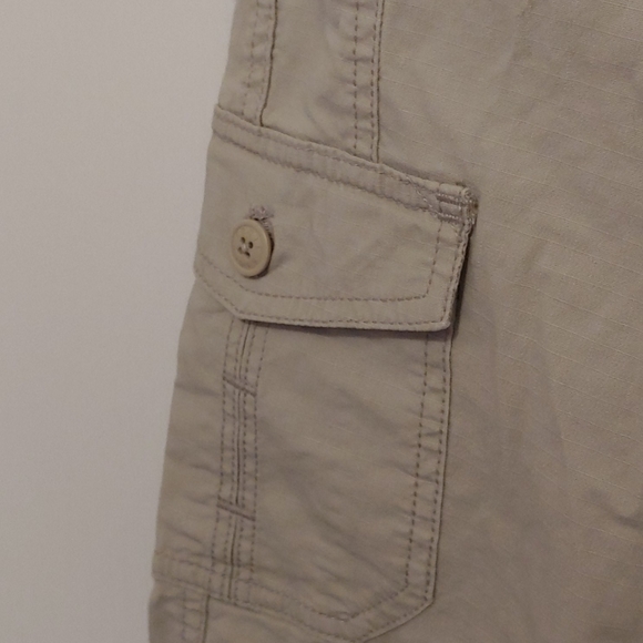 EddieBauer light beige cargo jeans - Picture 2 of 4